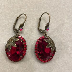 Sorrelli (ECC37AGCB) Whimsical Leaf Drop Earring